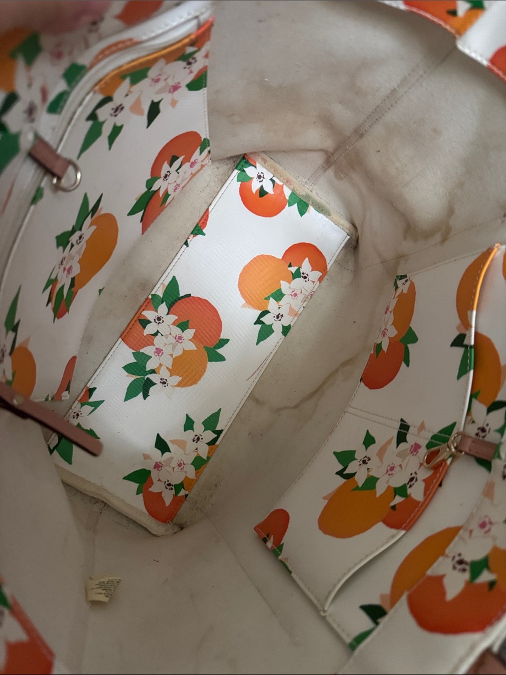 Kate Spade Harding Street Orange Tote - Picture 6 of 16